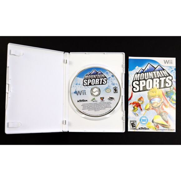 Mountain Sports Nintendo Wii With Manual Video Game - Picture 4 of 4